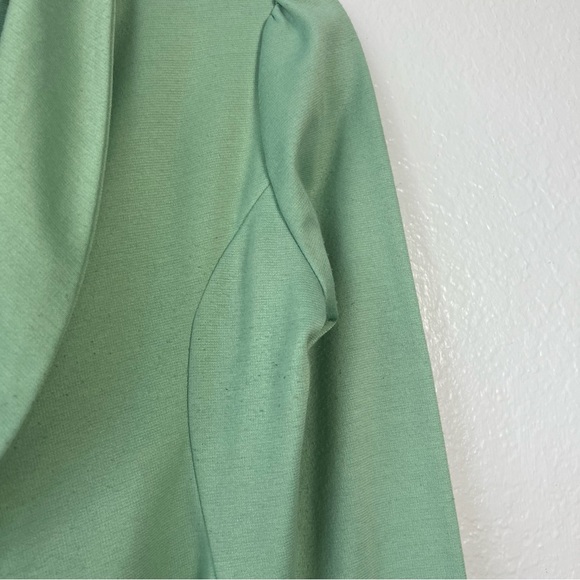 Women Sleeve Blazer Open Front Jacket Work Office Blazer - Picture 7 of 17